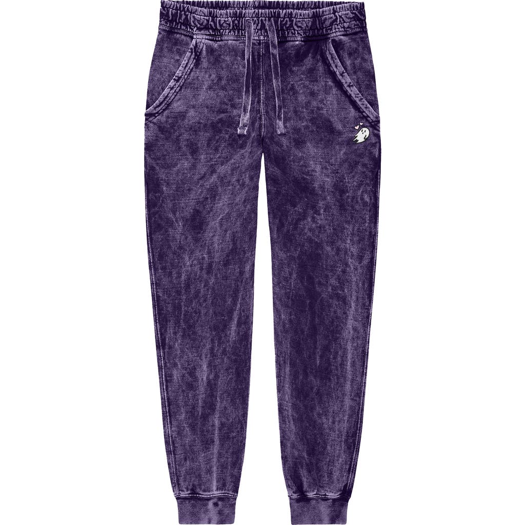 Dalix Womens Heartly Ghost Midweight Washed Jogger Pant