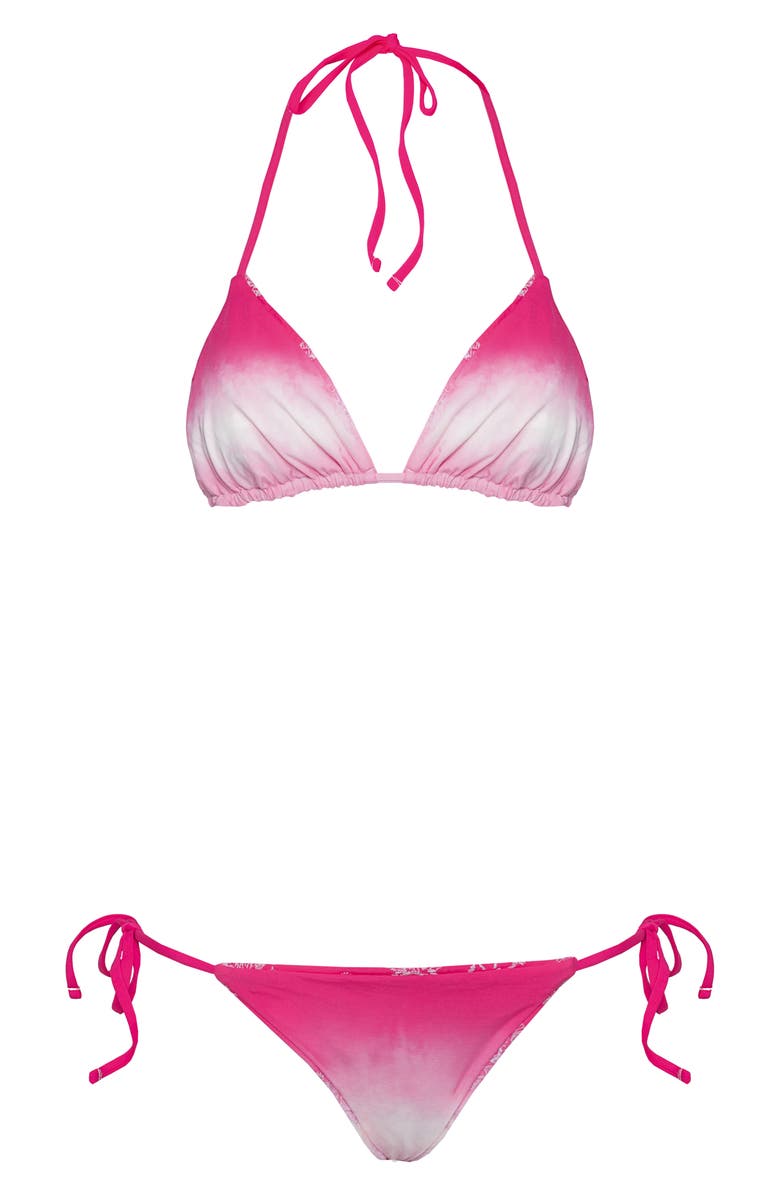 Maaji Sunning Reversible Bikini Bottoms, Alternate, color, Pink