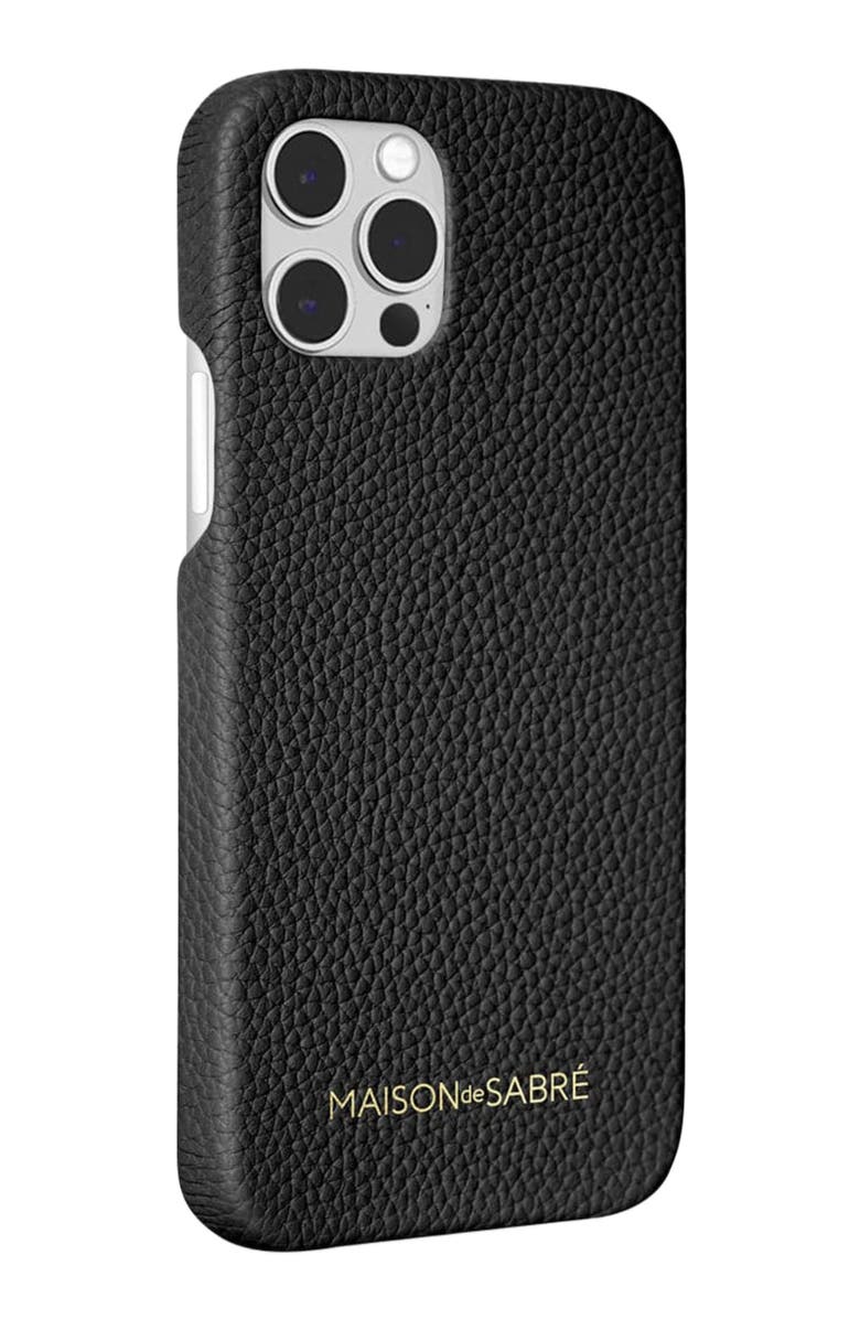 MAISON de SABRÉ Leather Phone Case, Alternate, color, 