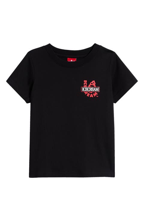 Kids' Icons Cotton Crewneck T-Shirt (Toddler, Little Kid & Big Kid)