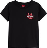 ICECREAM Kids' Icons Cotton Crewneck T-Shirt