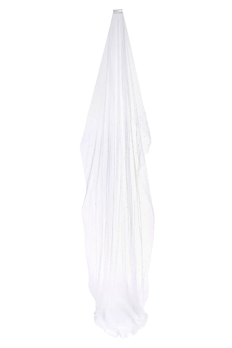 Alora Tulle Veil (Nordstrom Exclusive), Main, color, IVORY