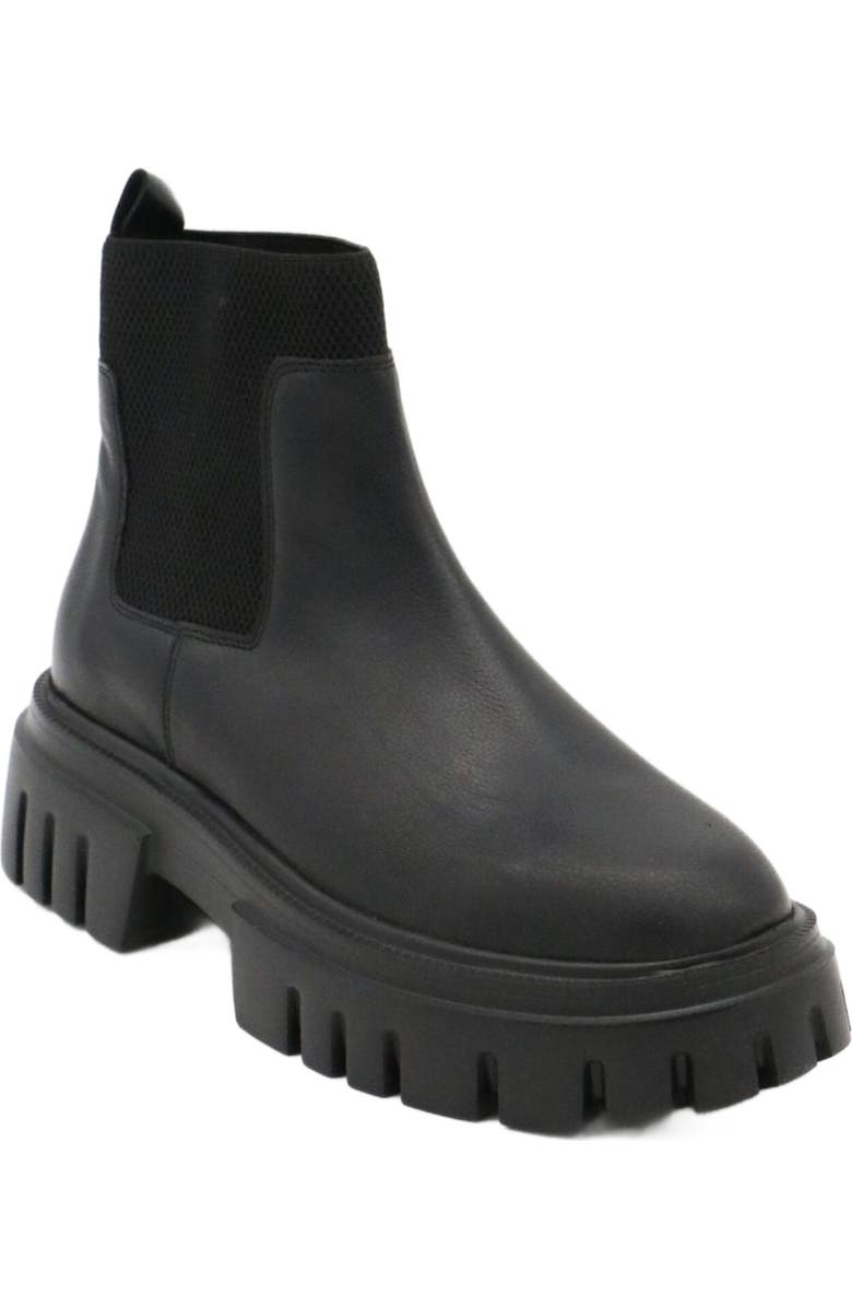 STIVALI NEW YORK Agora Platform Chelsea Boots, Alternate, color, Black