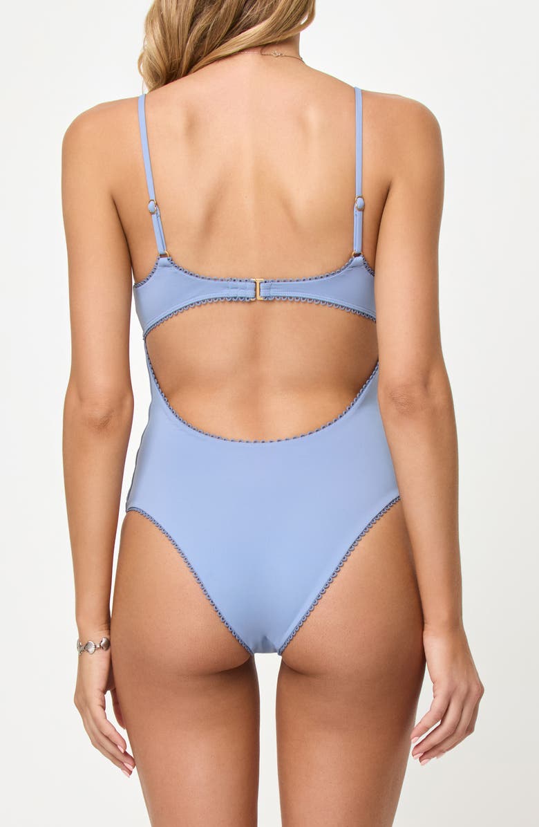 LSPACE Posie One-Piece Swimsuit, Alternate, color,
