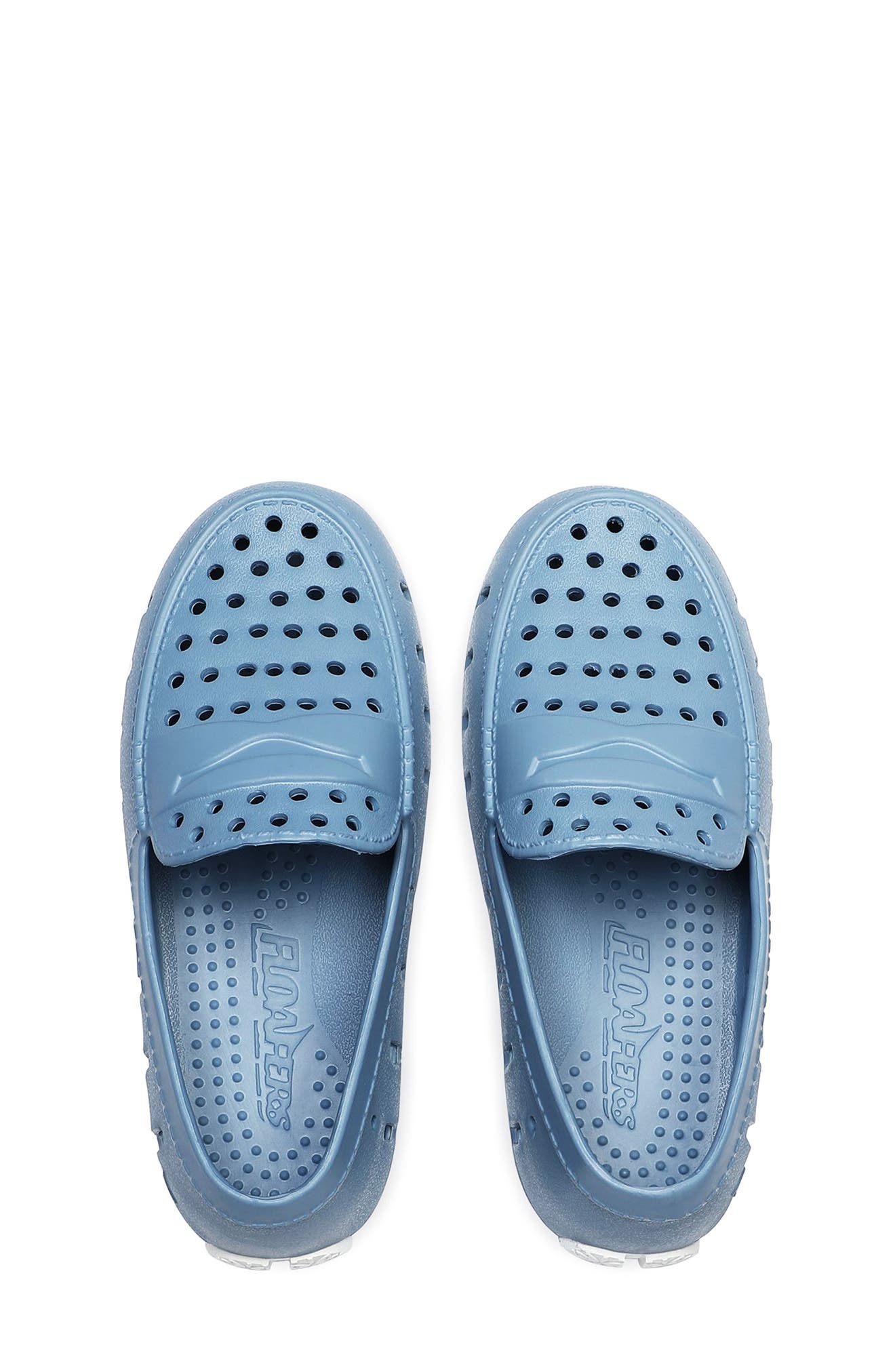 FLOAFERS Kids' Prodigy Driver Loafer, Alternate, color, Spring Lake/ Bright White