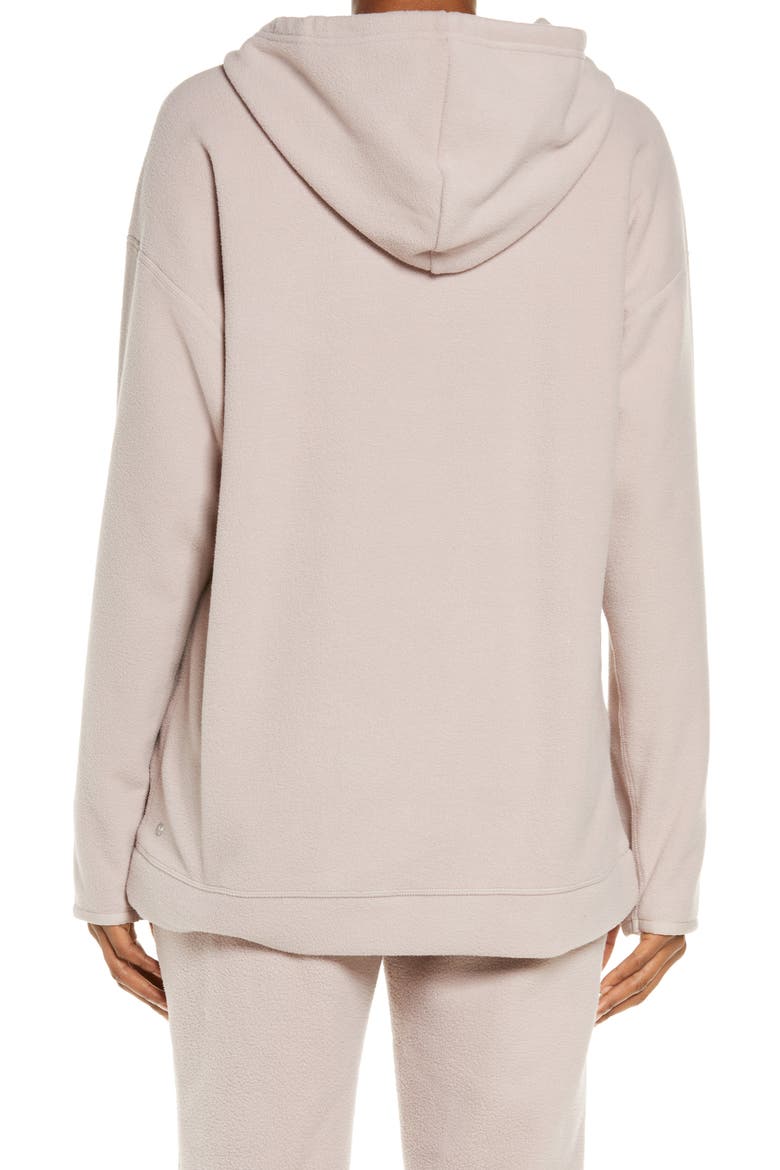 Women's Cozy Up Polar Fleece Hoodie, Alternate, color, PINK SPHINX