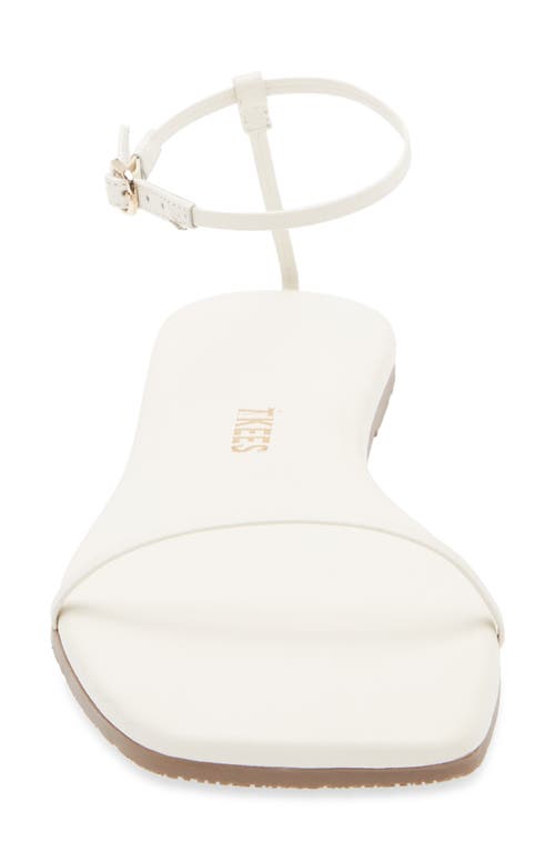 Tkees Twiggy Ankle Strap Sandal In Cream