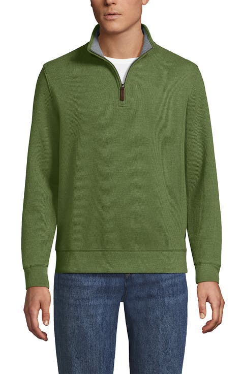 Bedford Rib Quarter Zip Pullover Sweater