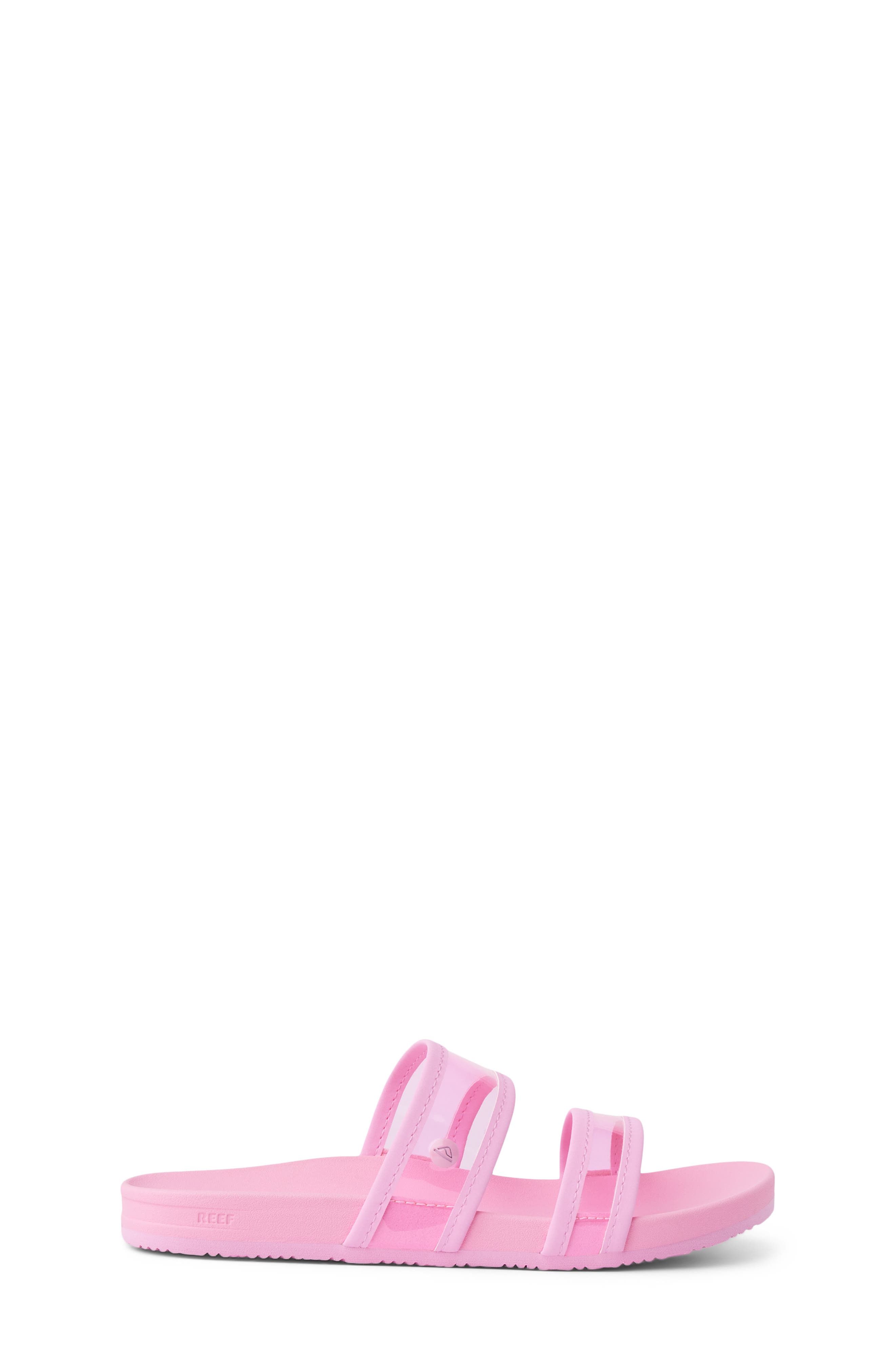 Reef Kids' Cushion Vista Slide Sandal, Alternate, color, Jelly Pink