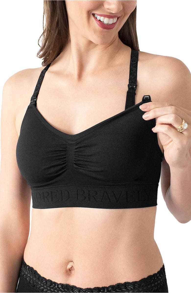 Kindred Bravely Simply Sublime Lace Racerback Nursing Bralette, Alternate, color, 