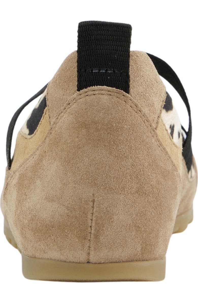 Paul Green Dynamic Flat, Alternate, color, Almond Sand Leo Suede