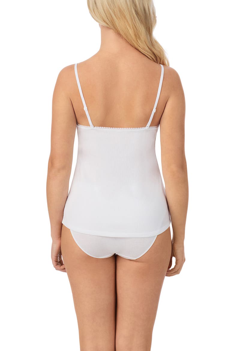 Cabana Rib Camisole, Alternate, color, WHITE
