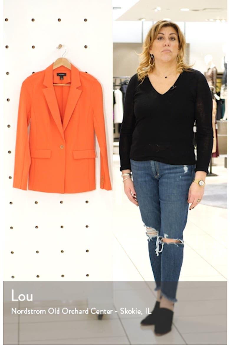 One-Button Ponte Jacket video