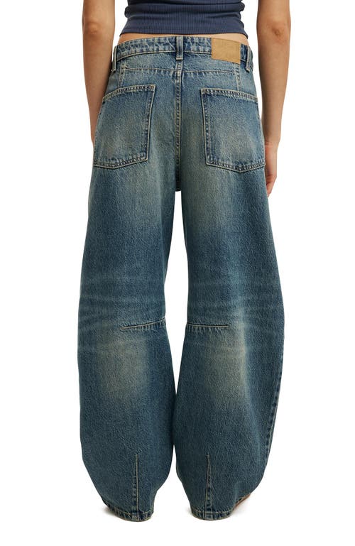 Cotton On Barrel Jean In Nova Blue
