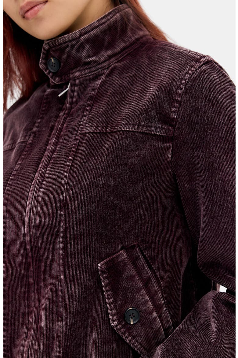 Roxy Corduroy Jacket, Alternate, color, WINE