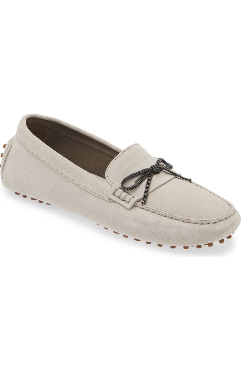 Brunello Cucinelli Suede Driving Shoe, Main, color,