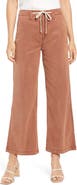 PAIGE Carly Drawstring High Waist Jeans