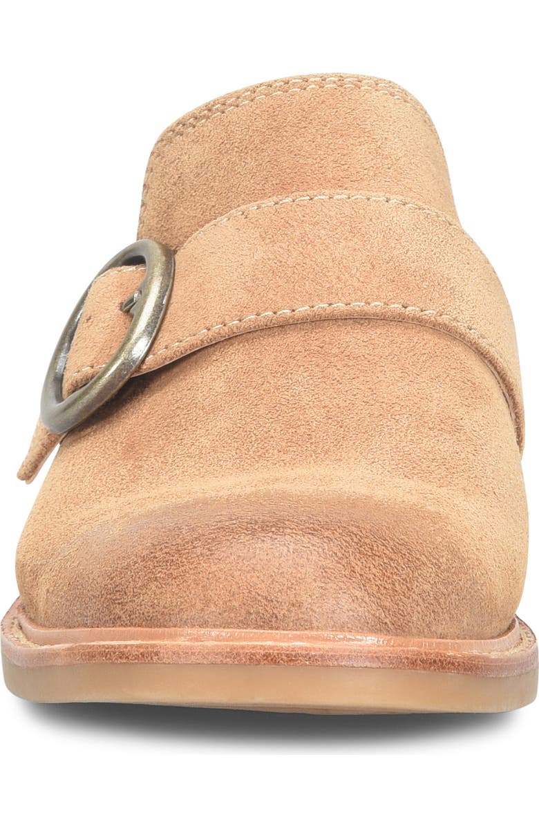 Söfft Tiffany Buckle Clog, Alternate, color, Cognac