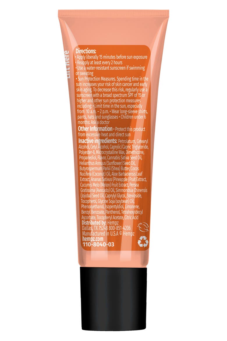 Sweet Pineapple & Honey Melon Herbal Lip Balm SFP 15, Alternate, color, SWEET PINEAPPLE HONEY MELON