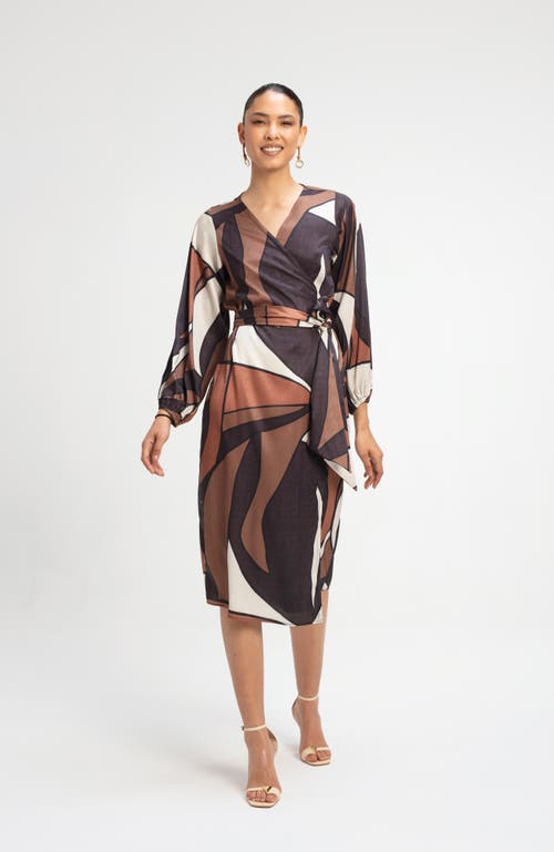 Diarrablu Lala Dress In Chiado Rust