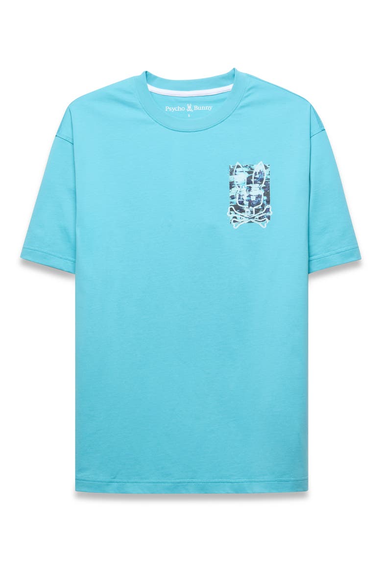 Isaac Relaxed Fit Graphic T-Shirt, Alternate, color, MAUI BLUE