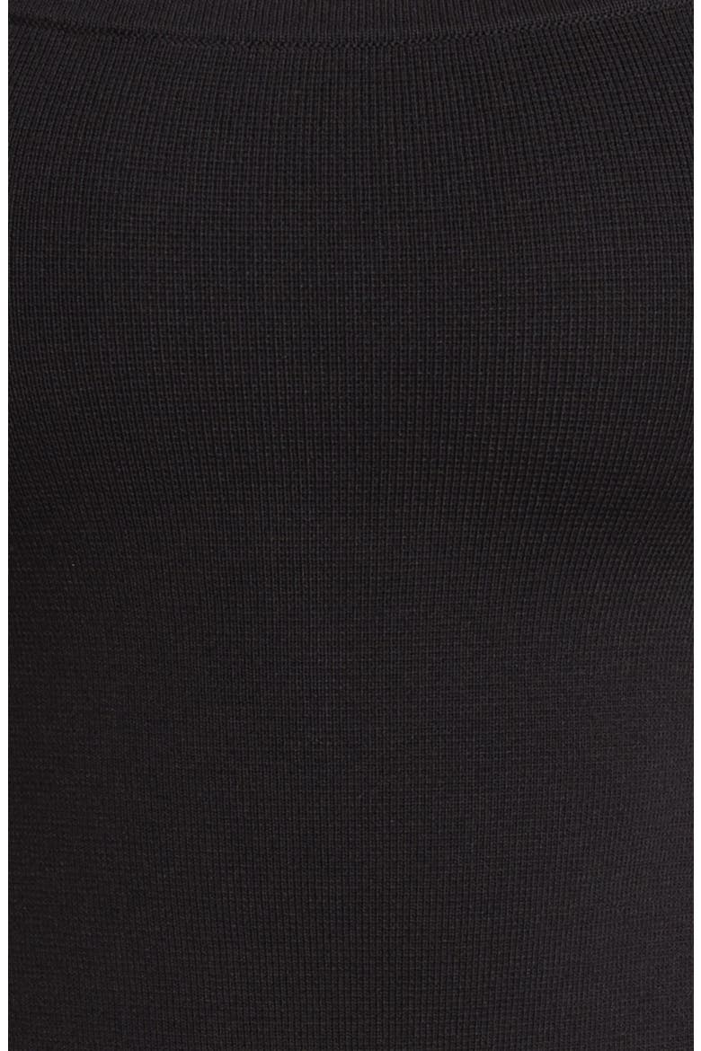 Square Neck Bodysuit, Alternate, color, BLACK