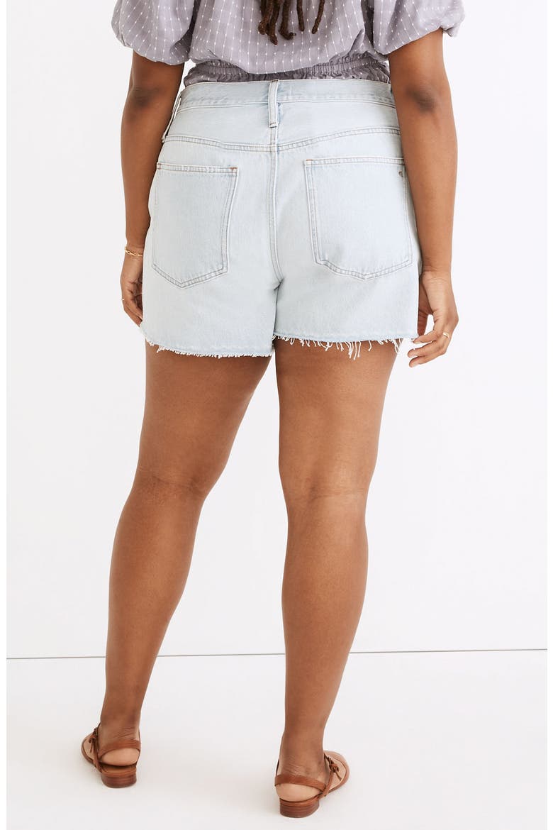 Women's Relaxed Cutoff Denim Shorts, Alternate, color, ESSEN