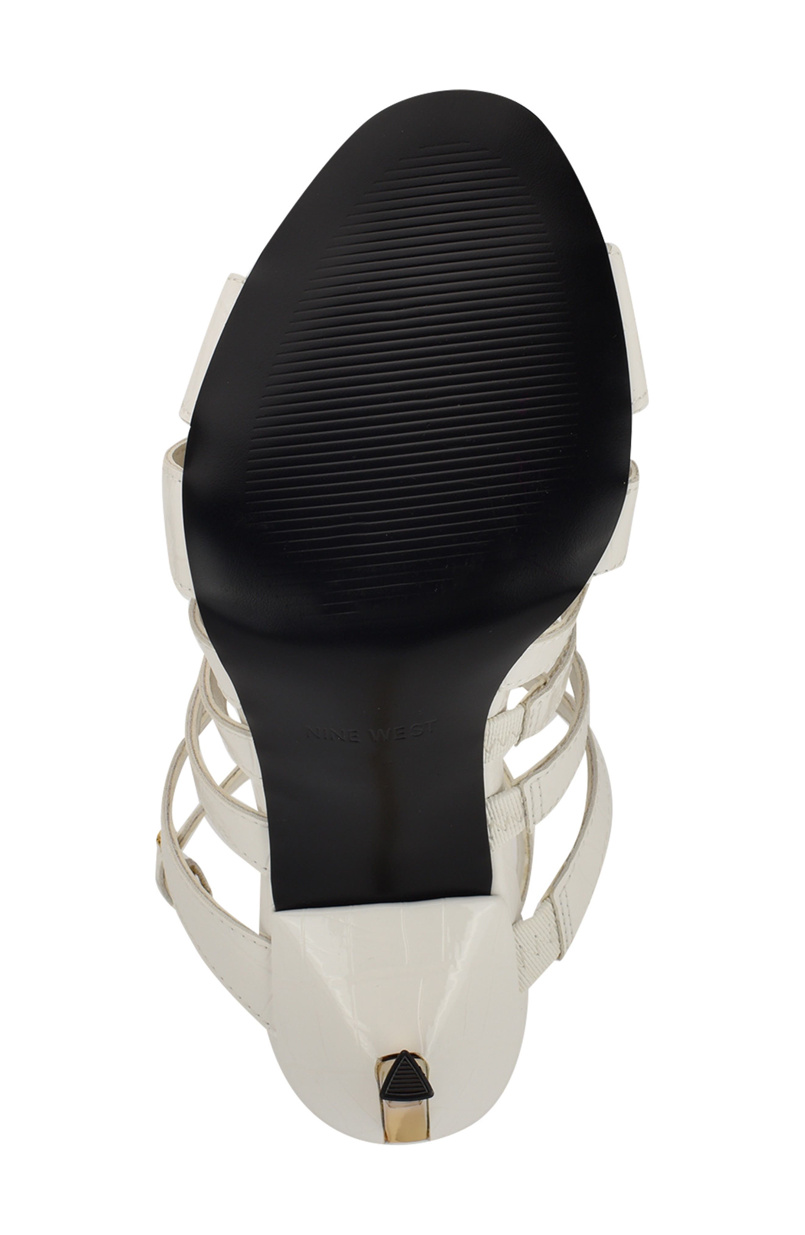 Saleen Strappy Sandal, Alternate, color, WHITE