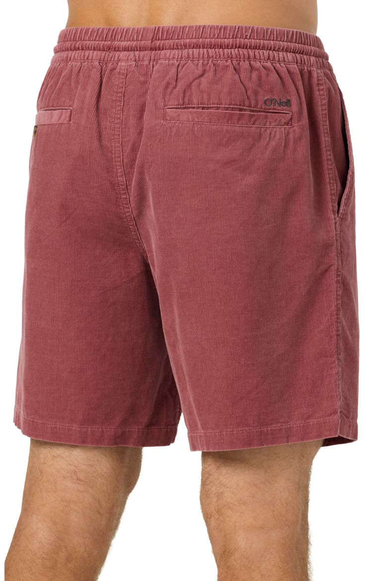 OG Corduroy Drawstring Shorts, Alternate, color, APPLE BUTTER