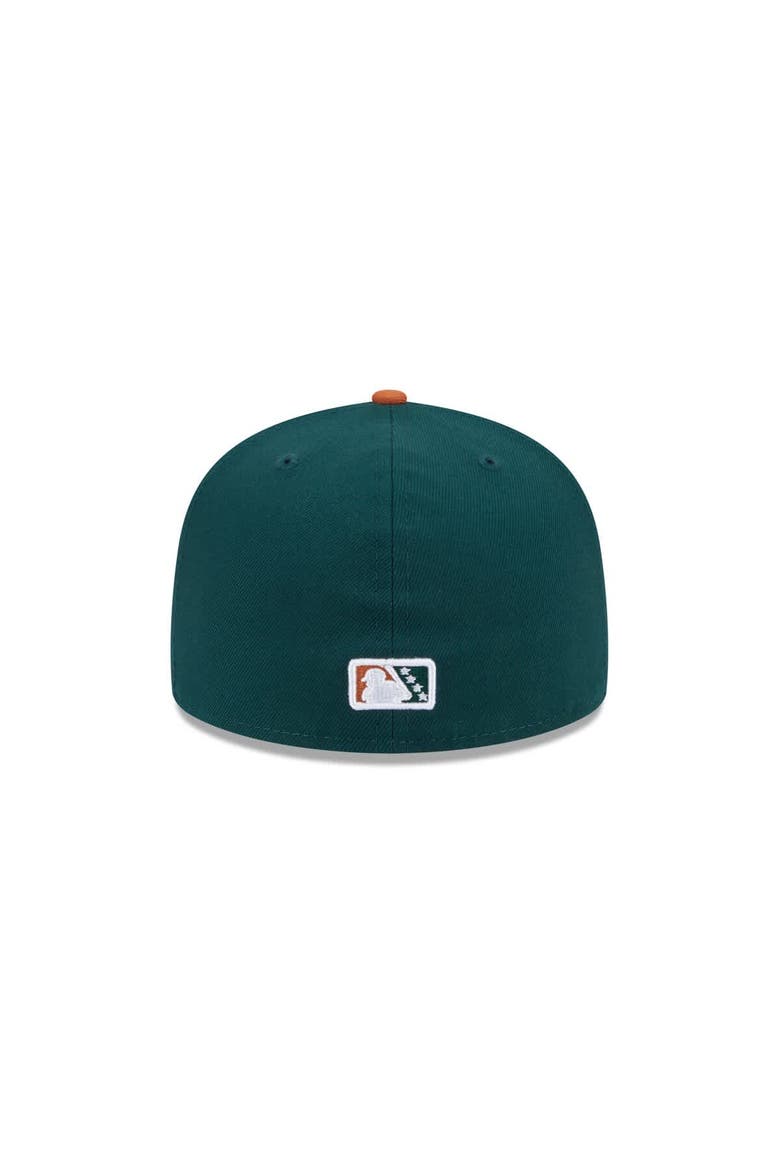 Men's New Era  Green Hudson Valley Renegades Theme Nights 59FIFTY Fitted Hat, Alternate, color, Green