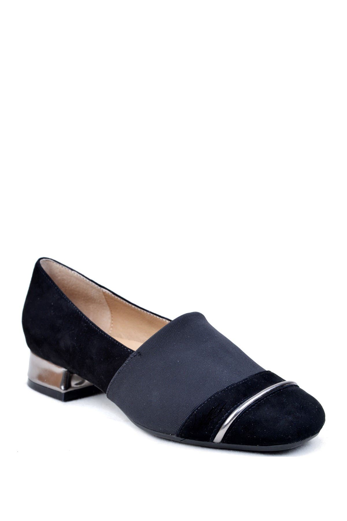 Bettye Muller Gobi Suede Block Heel Pump, Main, color, 