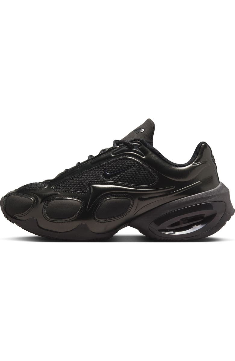 Nike Air Max Muse Sneaker, Alternate, color, Black/ Black/ Metallic Silver