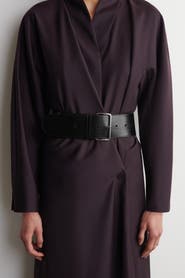 COS Wide Leather Belt