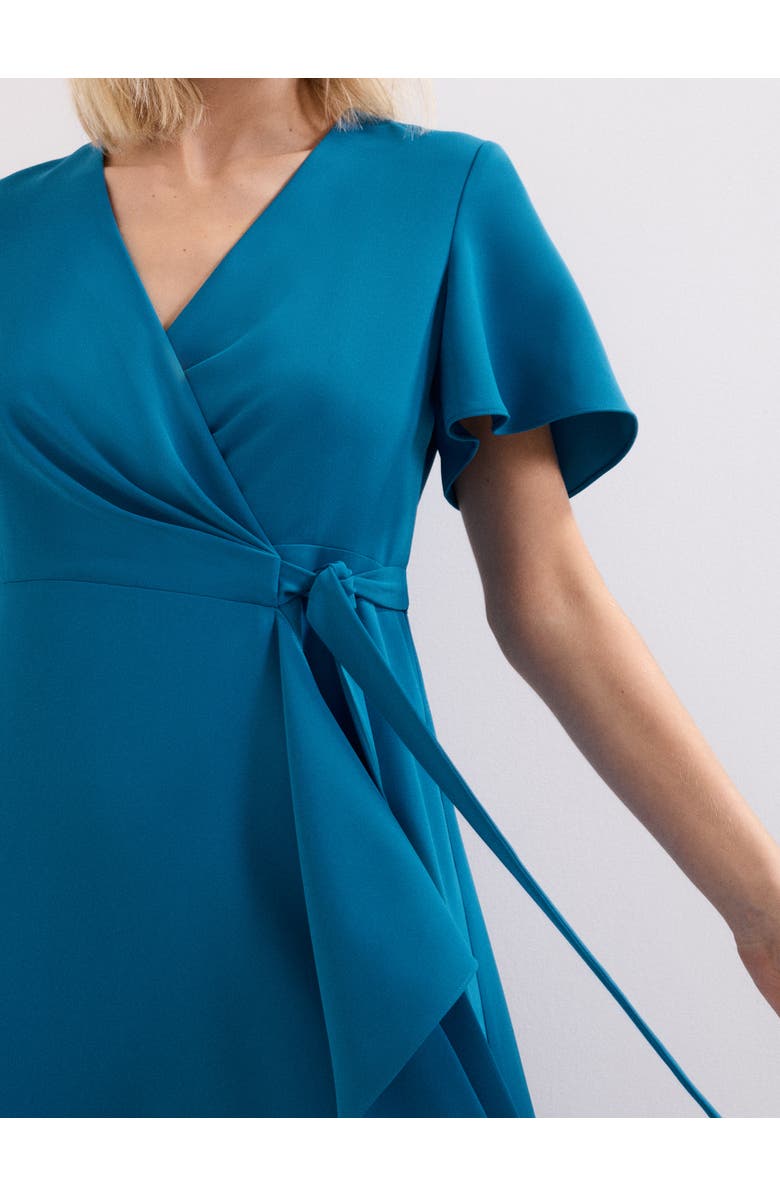 Phase Eight Julissa Wrap Midi Dress, Alternate, color, Blue