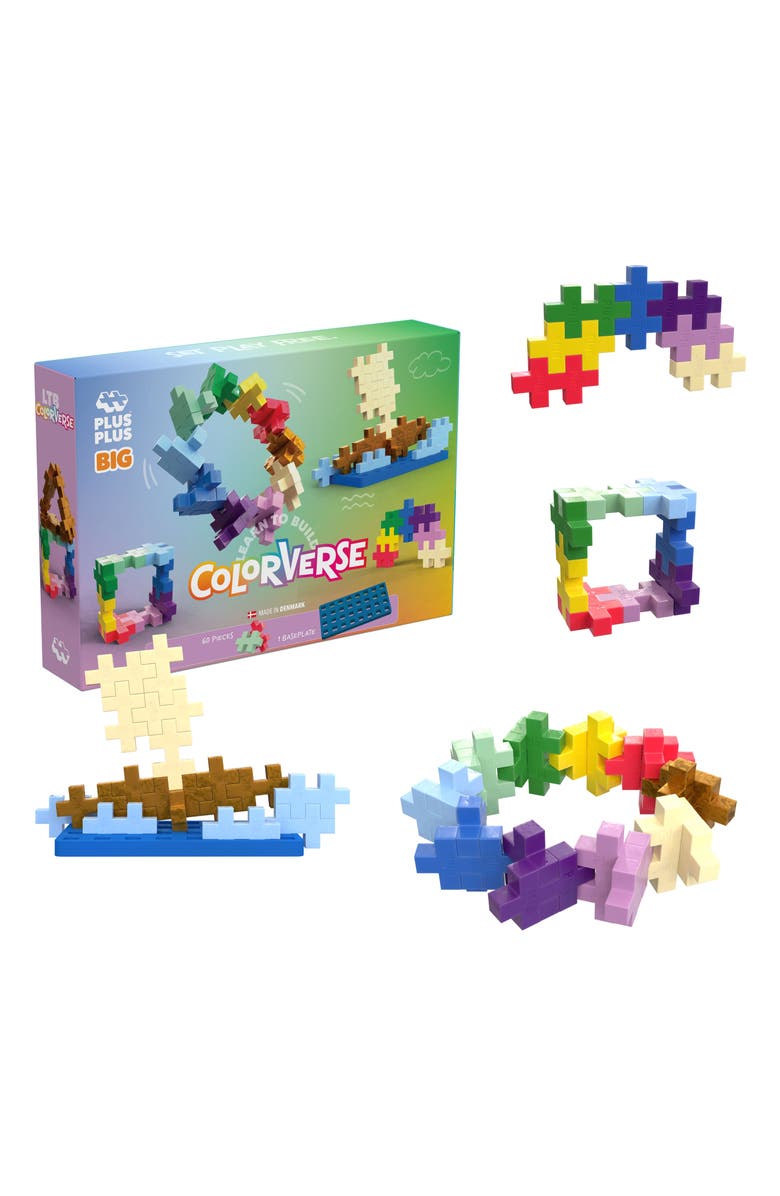 Plus-Plus USA Learn to Build - BIG Colorverse, Main, color,
