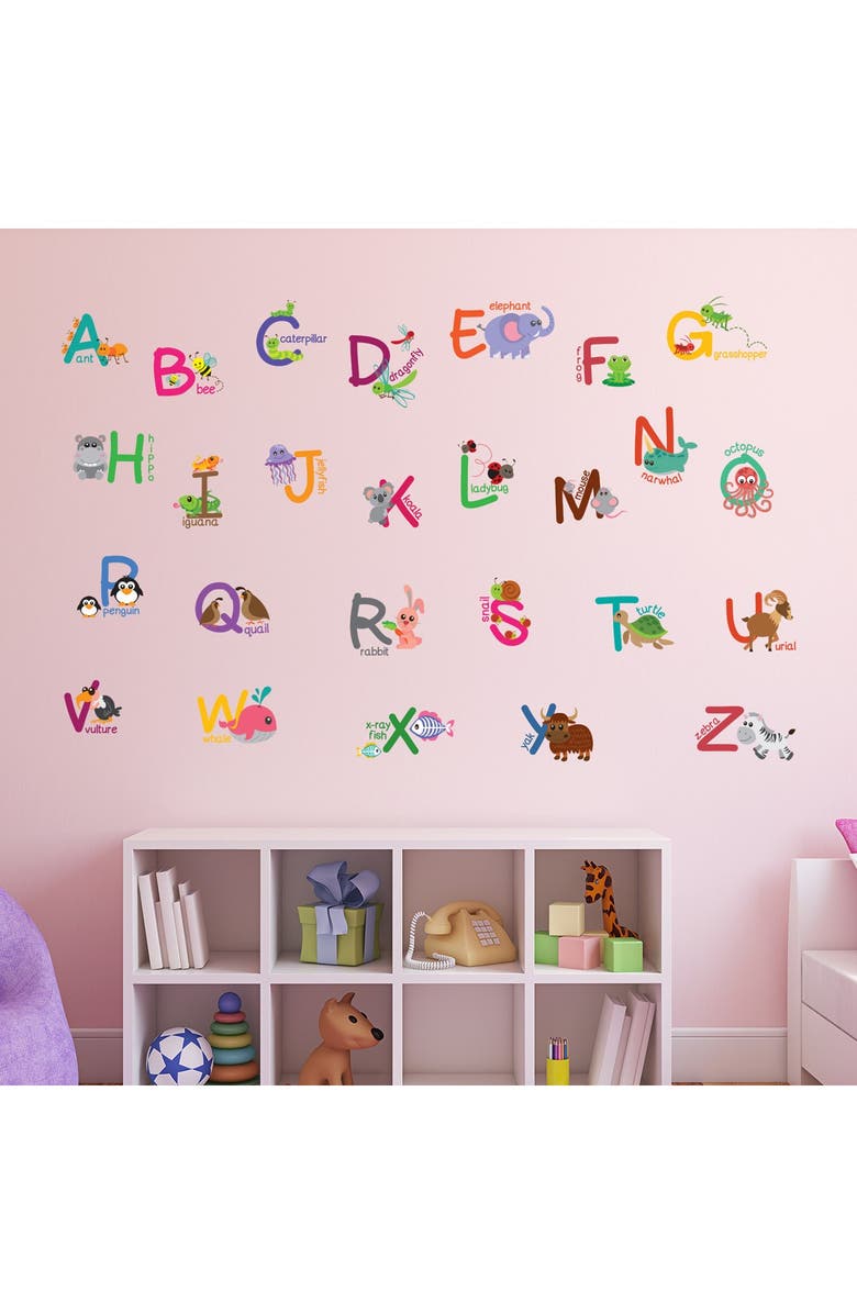 WALPLUS Learning Letters with Animals Kids Art, Main, color, Multi