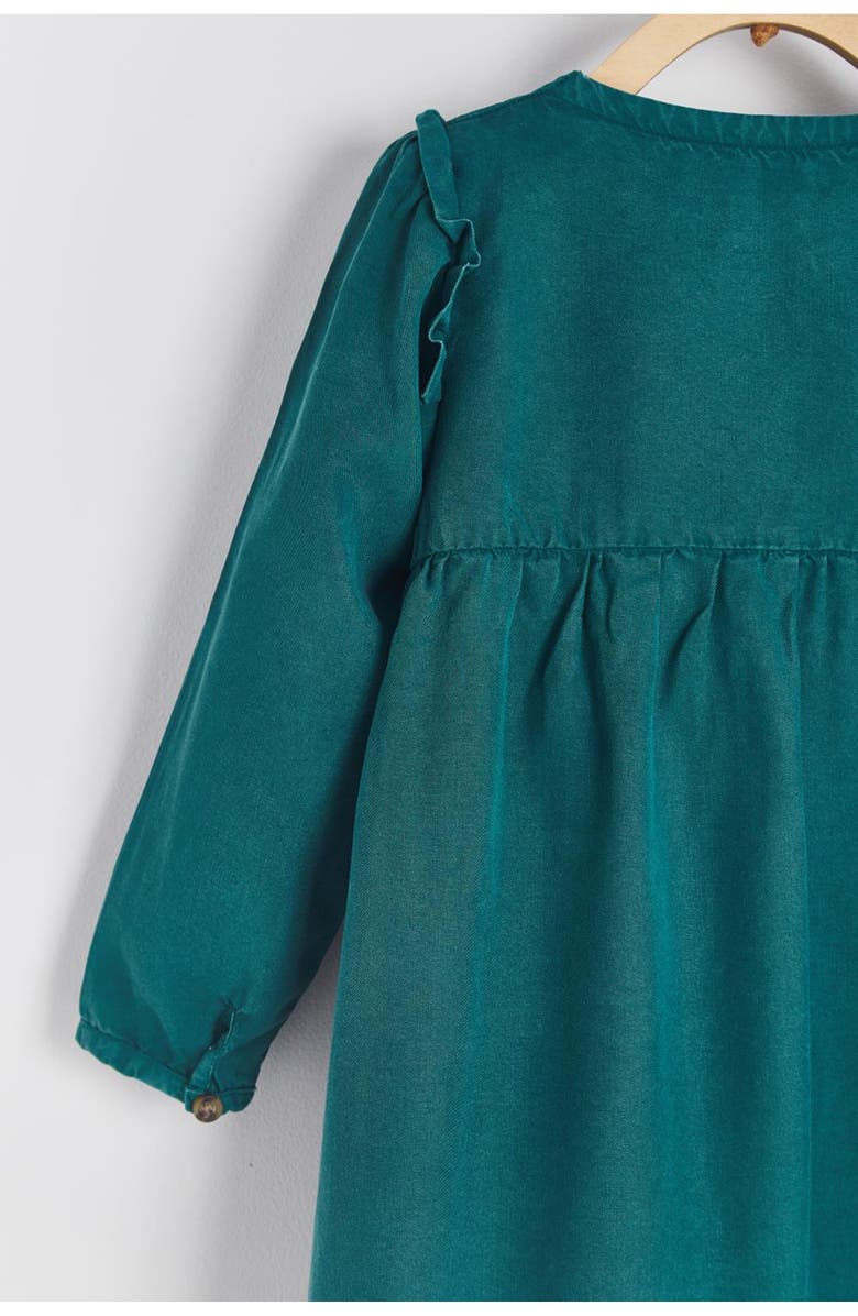 Babycottons Tencel Dress for Little Kid, Alternate, color, Green