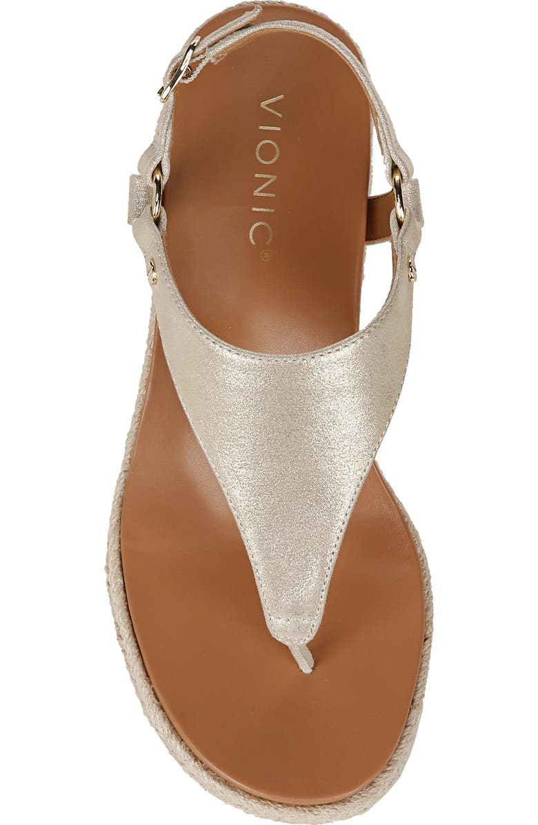 Vionic Kirra Wedge Espadrille Sandal, Alternate, color,