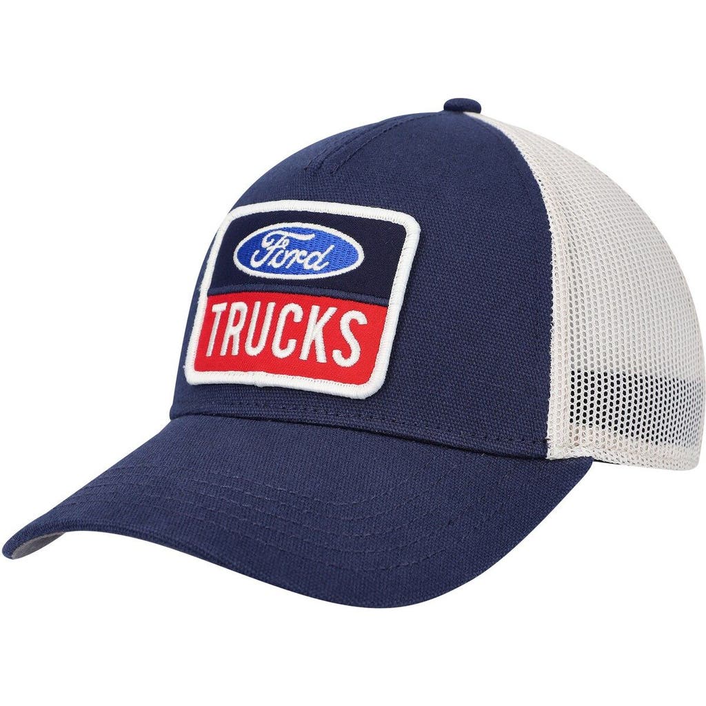 AMERICAN NEEDLE AMERICAN NEEDLE NAVY FORD TRUCKS TWILL VALIN PATCH SNAPBACK HAT