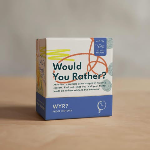 Would You Rather (From History) Card Game