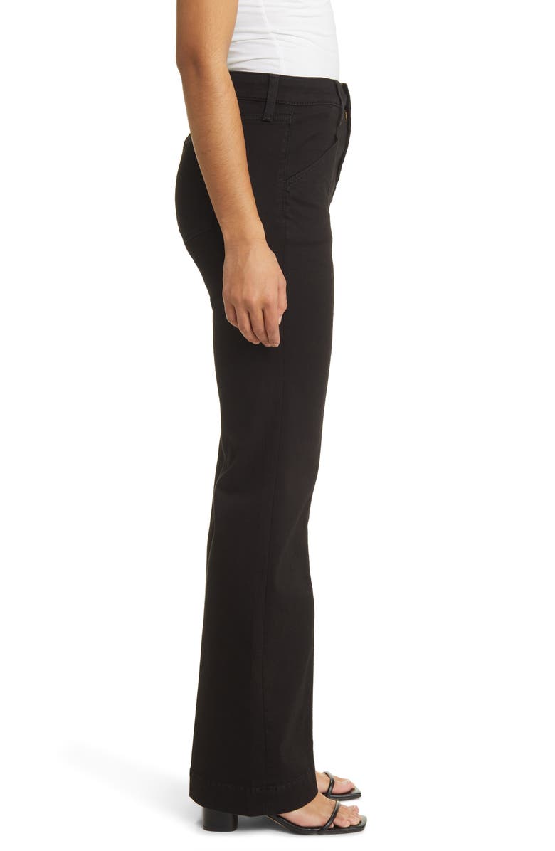 JEN7 by 7 For All Mankind Center Seam High Waist Wide Leg Trouser Jeans, Alternate, color, 