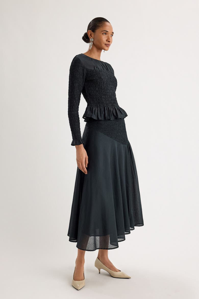 Cielo Top, Alternate, color, Black