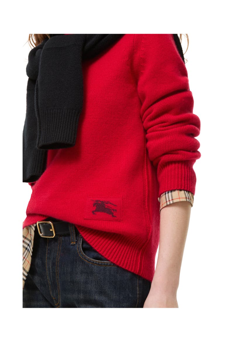 Cashmere Sweater, Alternate, color, Post red