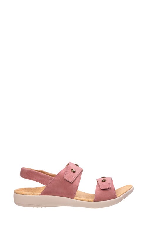 Revitalign Terra Slingback Sandal In Rose Tan