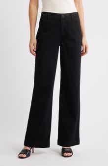 Wit & Wisdom Sam High Waist Wide Leg Jeans