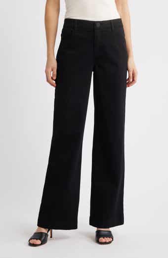 Wit & Wisdom Sam High Waist Wide Leg Jeans