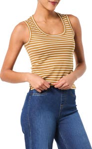 SPANX® Stripe Cool Cotton Tank
