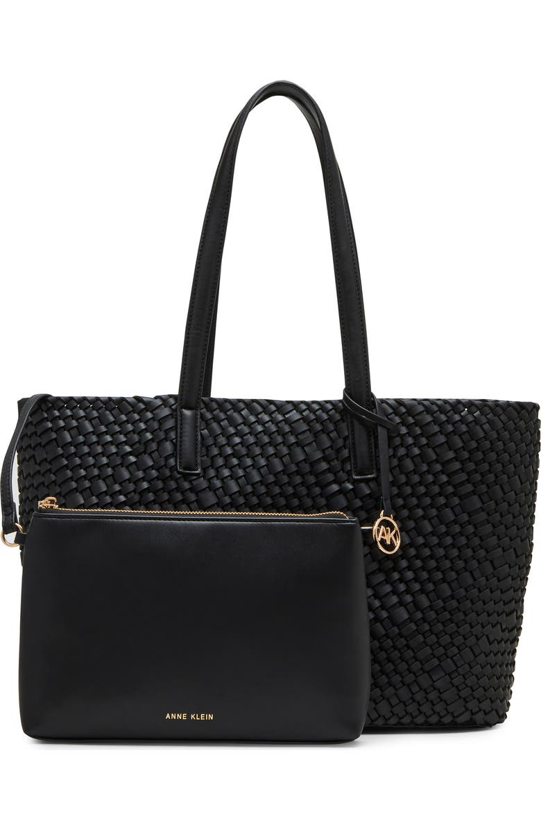 Anne Klein Woven Tote Bag, Alternate, color,