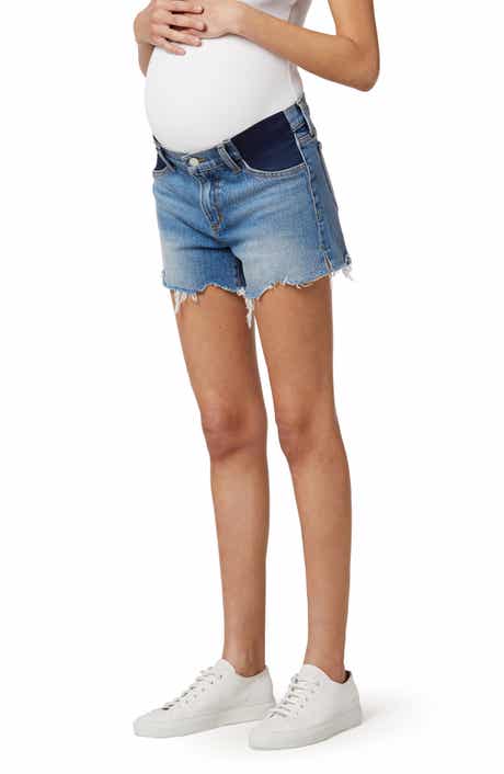 Joe's The Ozzie Fray Hem Maternity Shorts