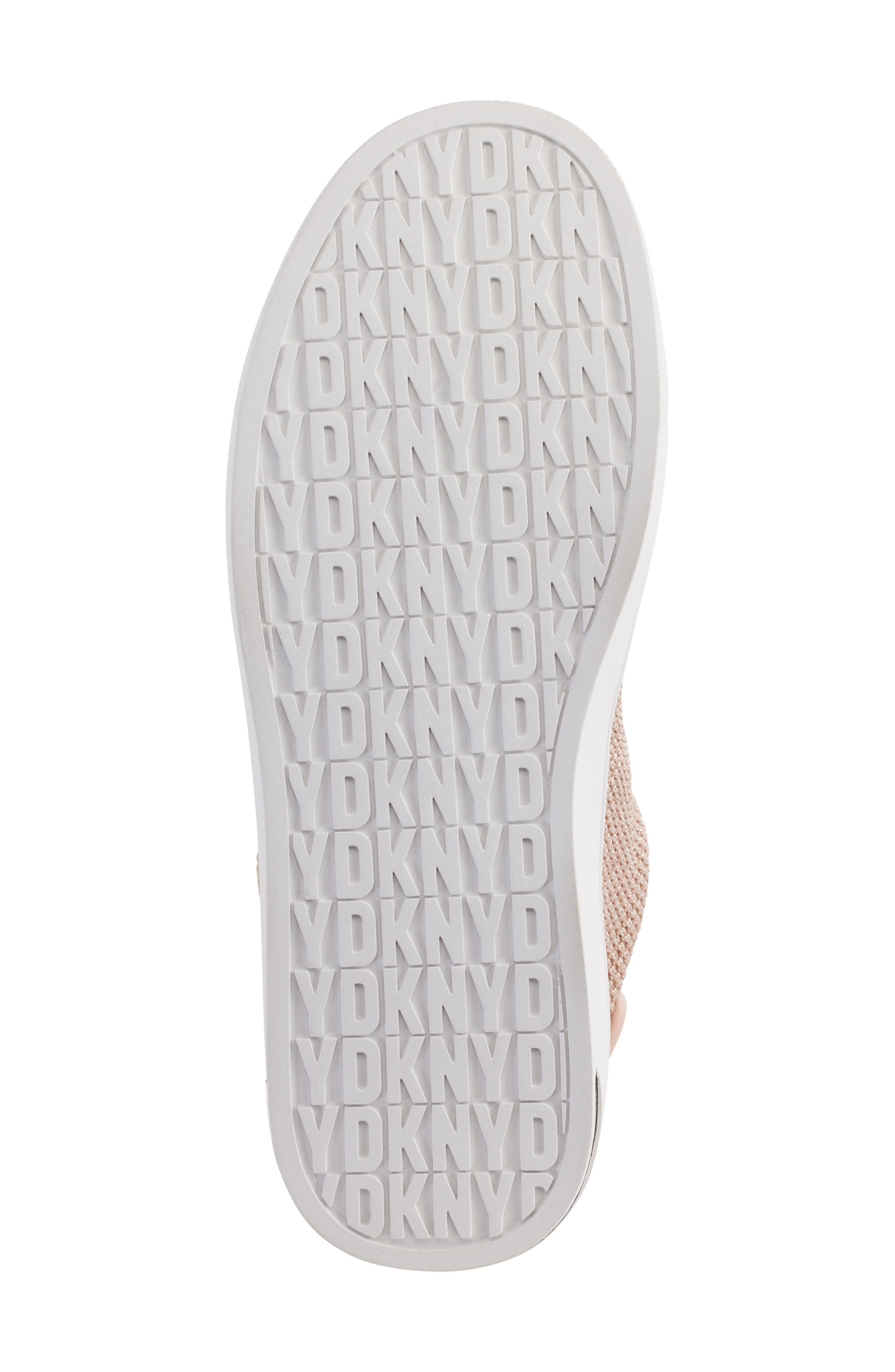 DKNY Abeni Knit Sneaker, Alternate, color, Pink